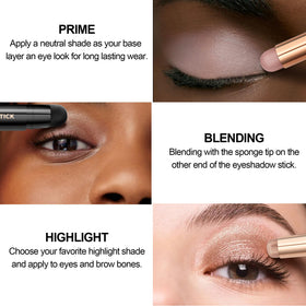 FV stick beside makeup bag illustrating quick routine and portability benefit