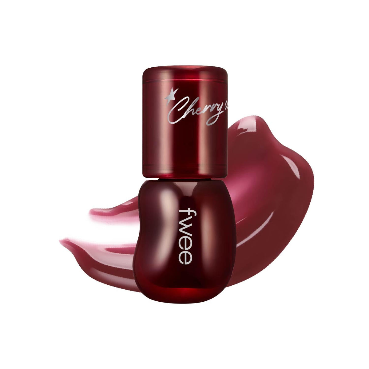 fwee front packaging Cherry Cola showing glossy tube and 5.3g weight benefit shine