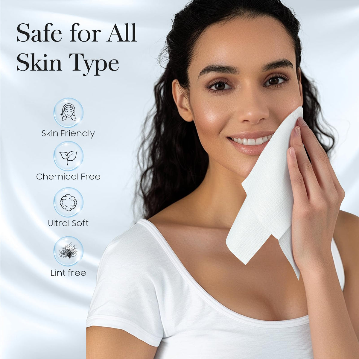 FYGRIP towel textured side close-up for effective cleansing
