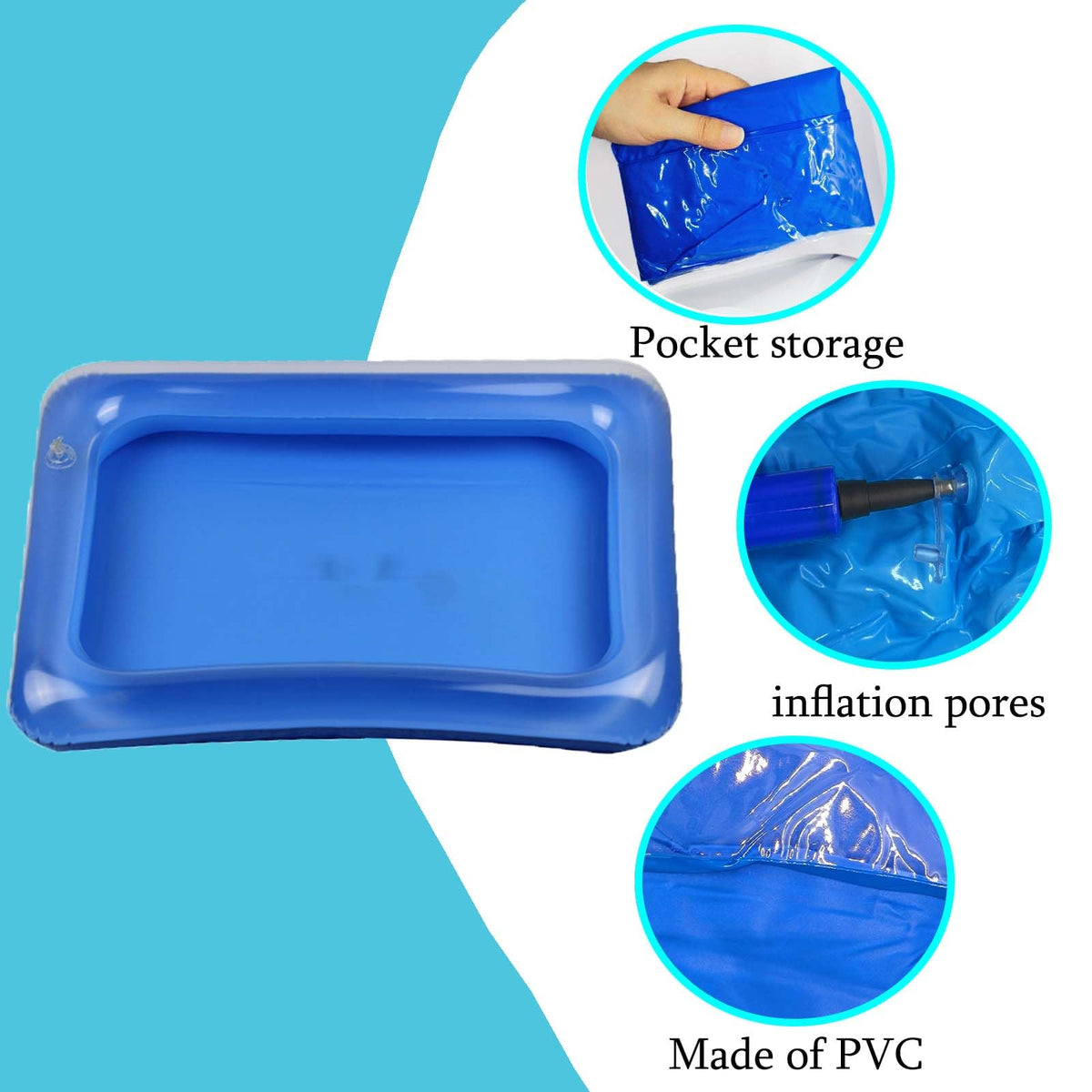 FysaH folded basin tucked into a backpack for travel convenience