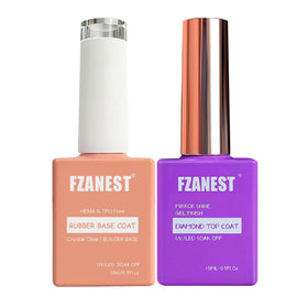 FZANEST front packaging showing base and top coat, clear product identity and benefit