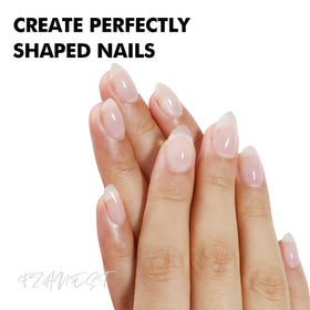 FZANEST in a home manicure scene showing easy DIY salon-quality results
