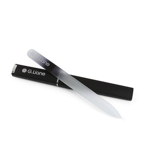 G.Liane glass file stored in slim hard case with soft cloth for safe transport