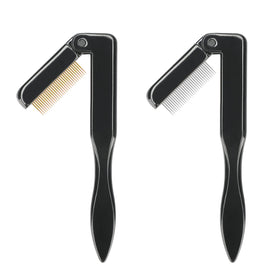 G2PLUS front packaging showing two folding eyelash combs for tidy lashes