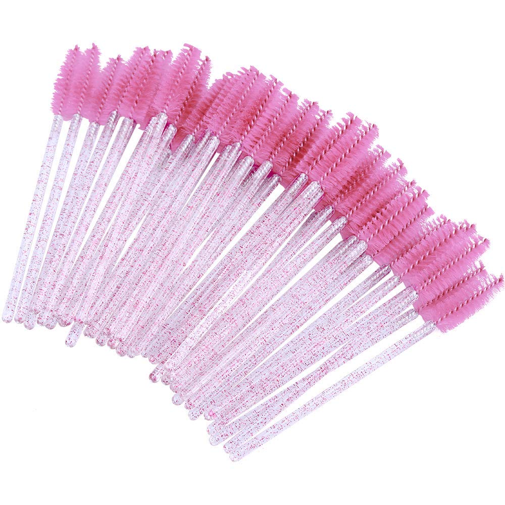 G2PLUS pink spoolies inside makeup bag for travel-ready convenience