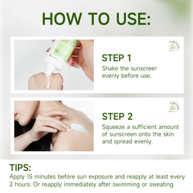 Gaayou sunscreen in outdoor setting illustrating water-resistant protection