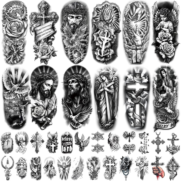 Gabizafia front packaging showing 77-sheet tattoo collection and variety benefits