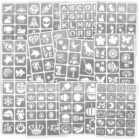 Gabizafia children using stencils at a birthday party scene