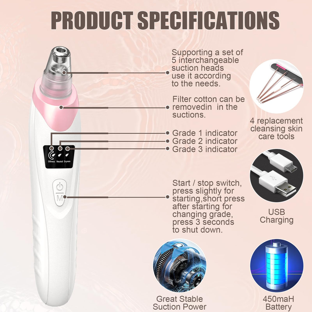 Gackoko held in hand to show size, portable benefit for travel skincare