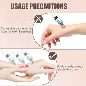 Gackoko device in bathroom setting, convenient daily skincare routine benefit