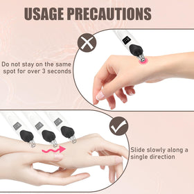 Gackoko size comparison in hand showing portable, travel-friendly benefit