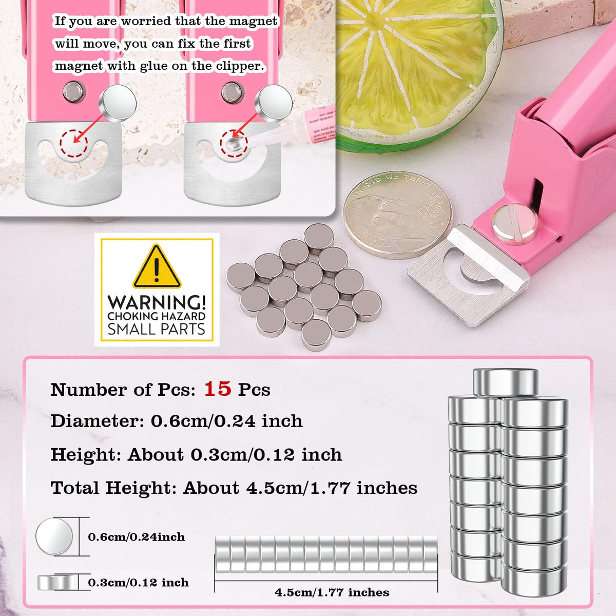 GA&EN close-up of sharp blade edge for clean acrylic and false nail cutting