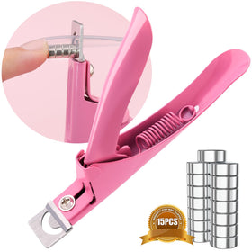 GA&EN light pink clipper front view showing compact design and professional look