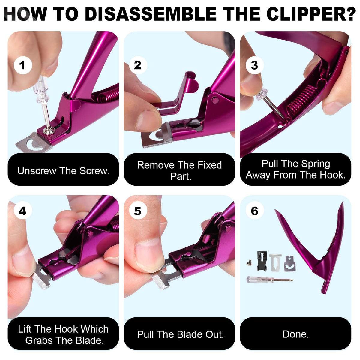 GA&EN spare blade and screwdriver included for easy maintenance benefit