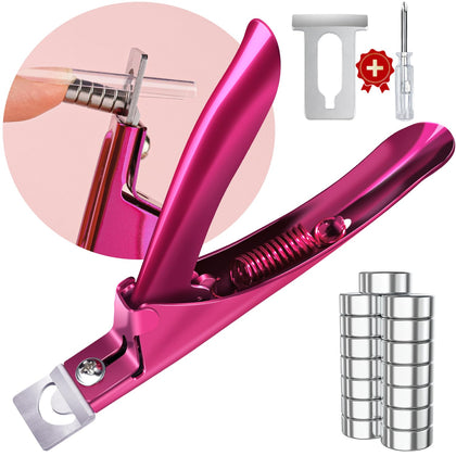 GA&EN front view of violet red clipper showing compact design and color benefit