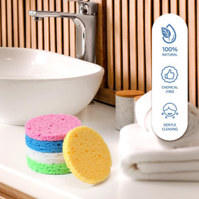 GAINWELL eco friendly label and materials emphasizing natural cellulose and compostable benefit