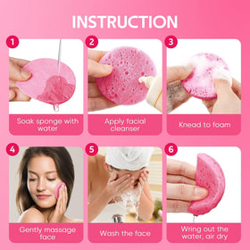 GAINWELL expanded sponge texture demonstrating gentle exfoliation advantage