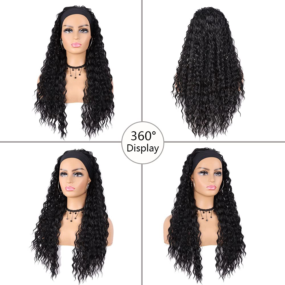 G&T Wig on mannequin showing 24-inch length for scale and styling ideas