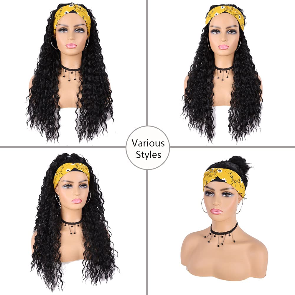 G&T Wig styled into a ponytail demonstrating versatility for events