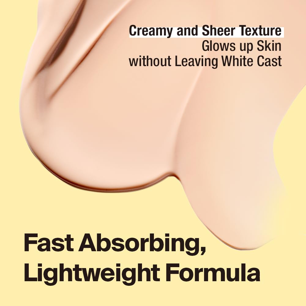 GANGNAM GLOW ingredient label highlighting panthenol and moringa oil benefits