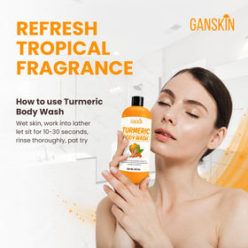 Ganskin product label close-up showing ingredient transparency and trust