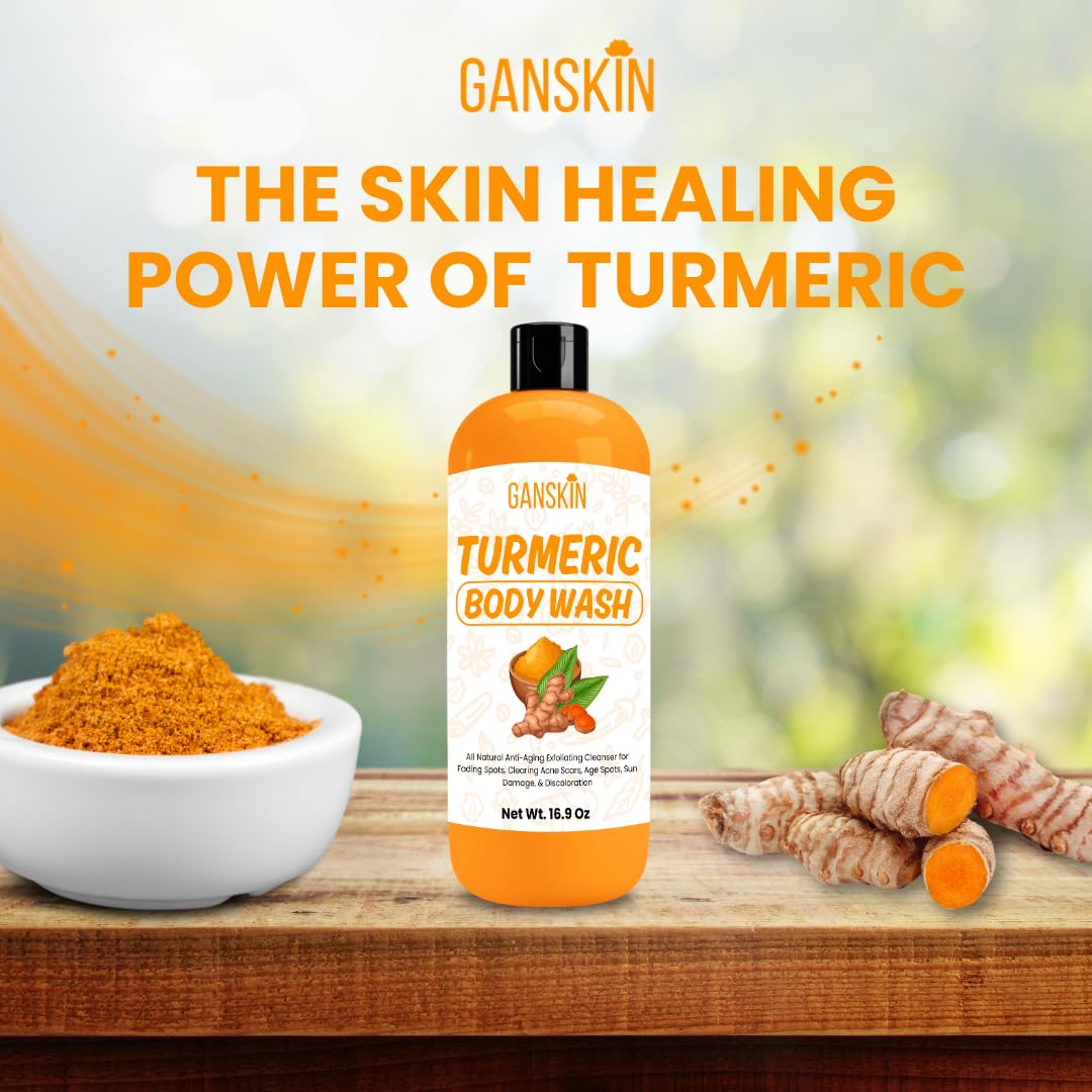 Ganskin pump detail highlighting easy dispensing and controlled use benefit