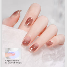 GAOY gel texture on brush demonstrating smooth spreadability for creative blends