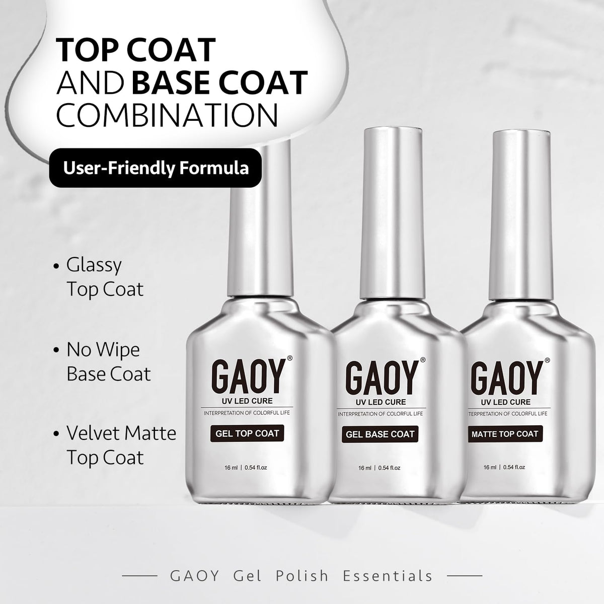 GAOY bottles in salon setting illustrating practical use and faster service workflow