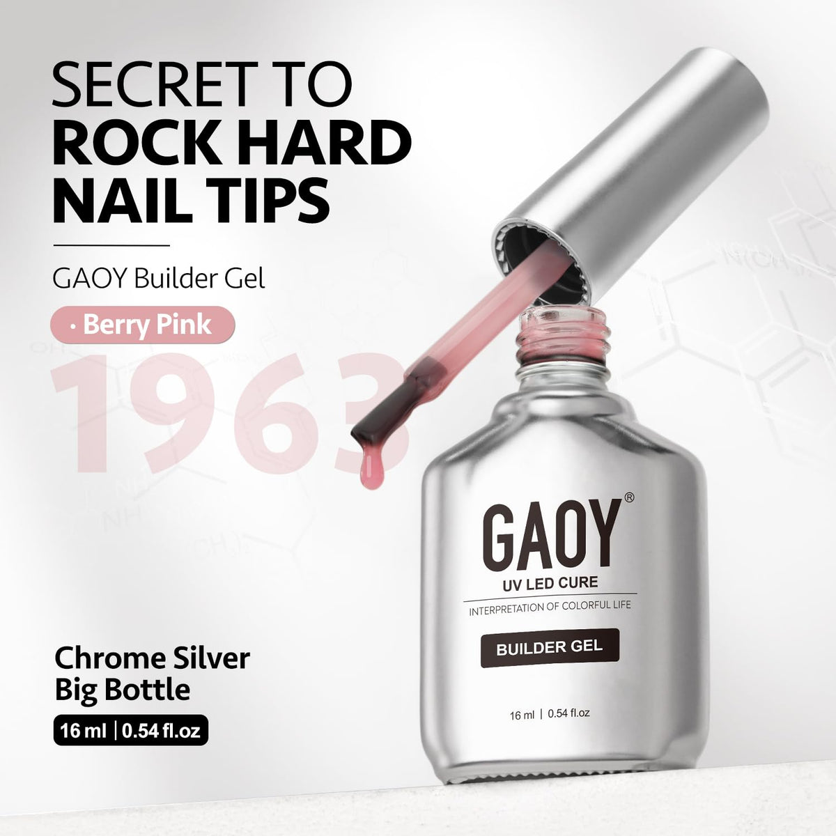 GAOY manicured hands lifestyle shot showing salon-quality finished nails benefit