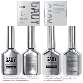 GAOY chrome design reflective label emphasizing premium appearance benefit