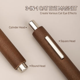 GAOY cigar-shaped magnet profile displaying length and balance for steady nail work