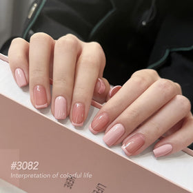 GAOY close-up brush stroke of creamy texture demonstrating smooth opaque coverage benefit