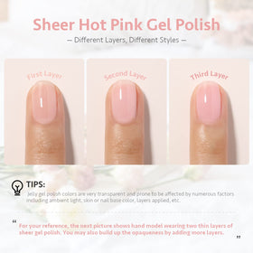 GAOY brush stroke close-up illustrates jelly-milky texture and smooth application benefit