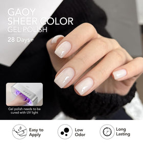 GAOY curing under UV light illustrating quick 60s cure for durable finish