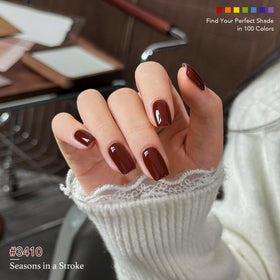 GAOY detail shot of base, glossy, matte top coats and builder gels for stronger nails