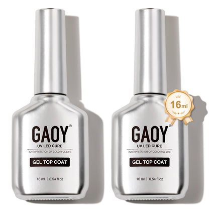 GAOY front packaging showing two 16ml bottles and chrome caps for premium look and value