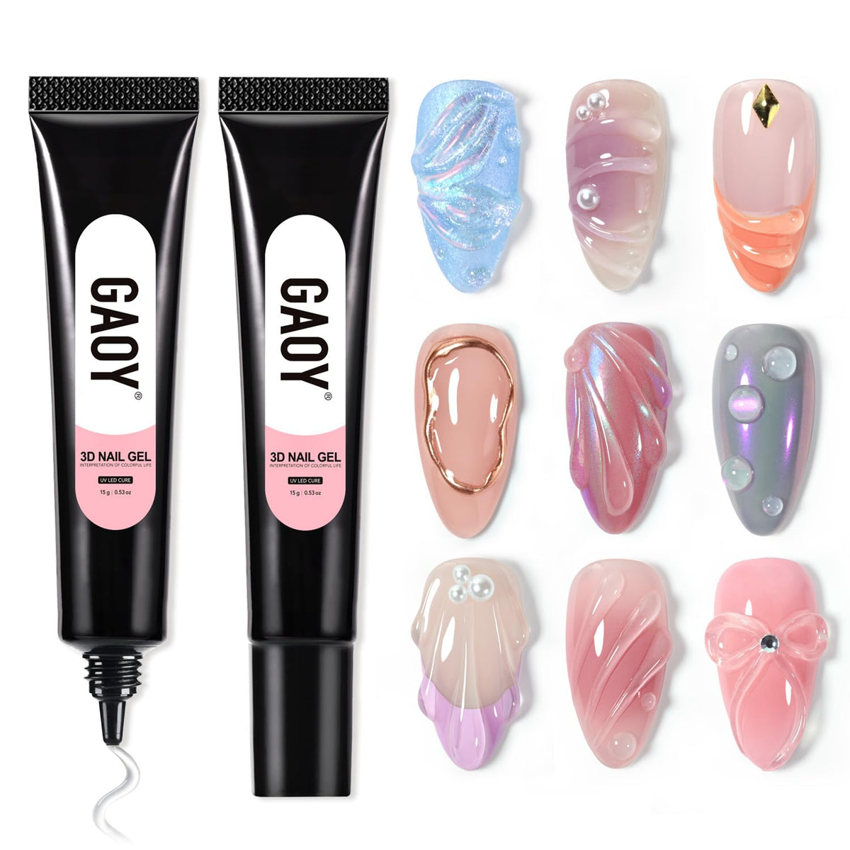 GAOY front packaging showing two tubes and product identity, for confident purchases