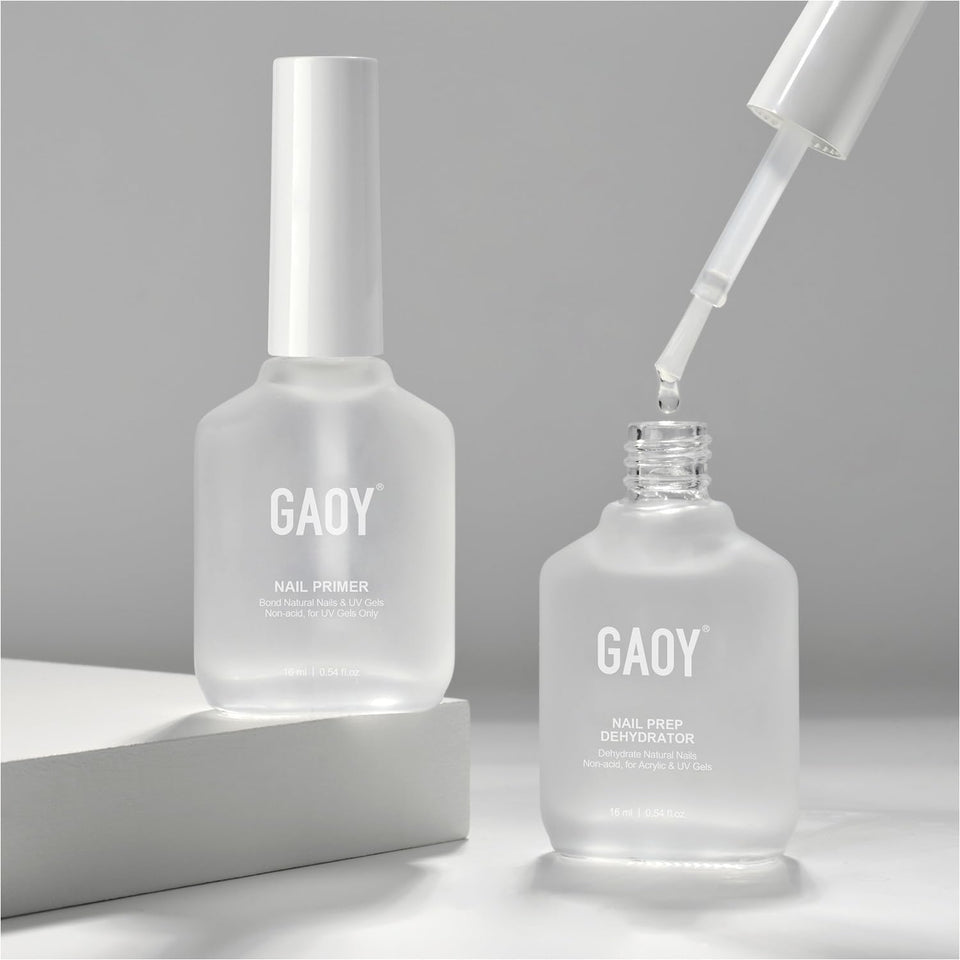 GAOY front packaging bottle set showing two 16ml bottles for reliable prep