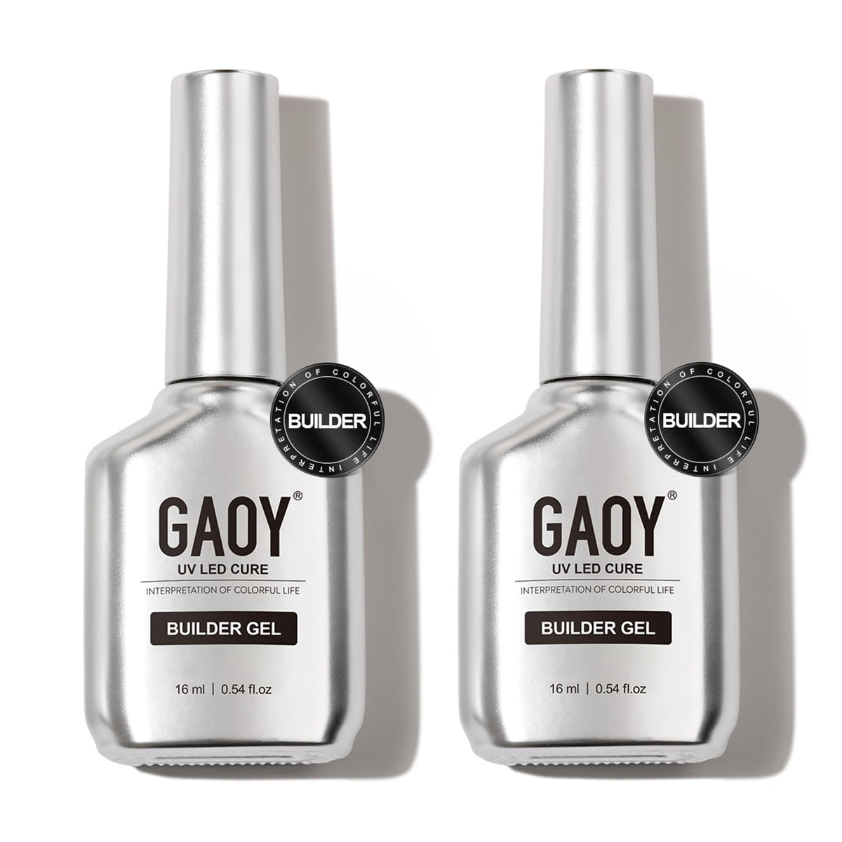 GAOY front packaging showing two 16ml bottles and easy-grip chrome design for durability