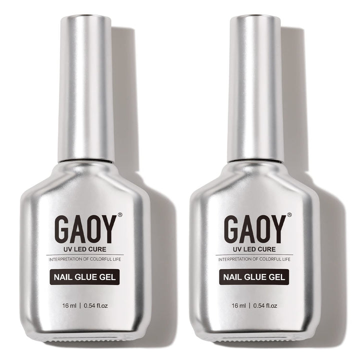 GAOY front packaging showing two clear gel bottles and benefits