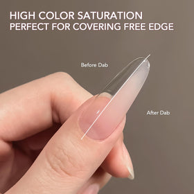 GAOY gel texture close-up displaying mousse consistency for easy blending