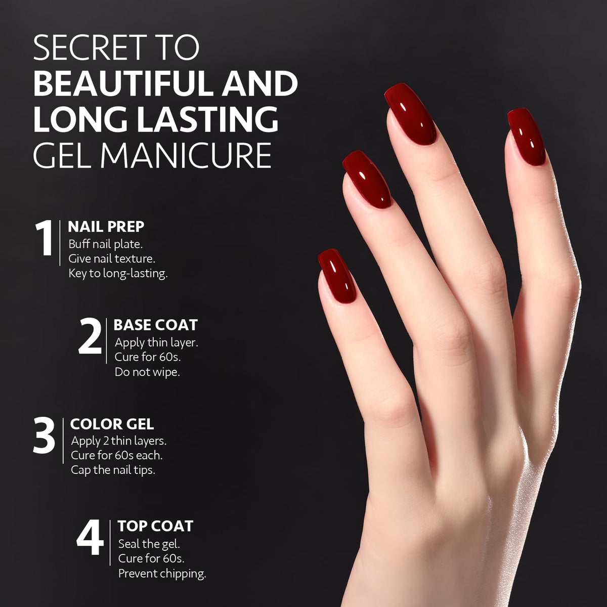 GAOY glitter polish texture macro highlighting sparkle for accent nails benefit