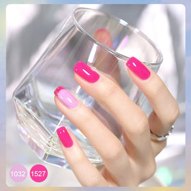 GAOY glossy top coat closeup showing high-shine finish benefit