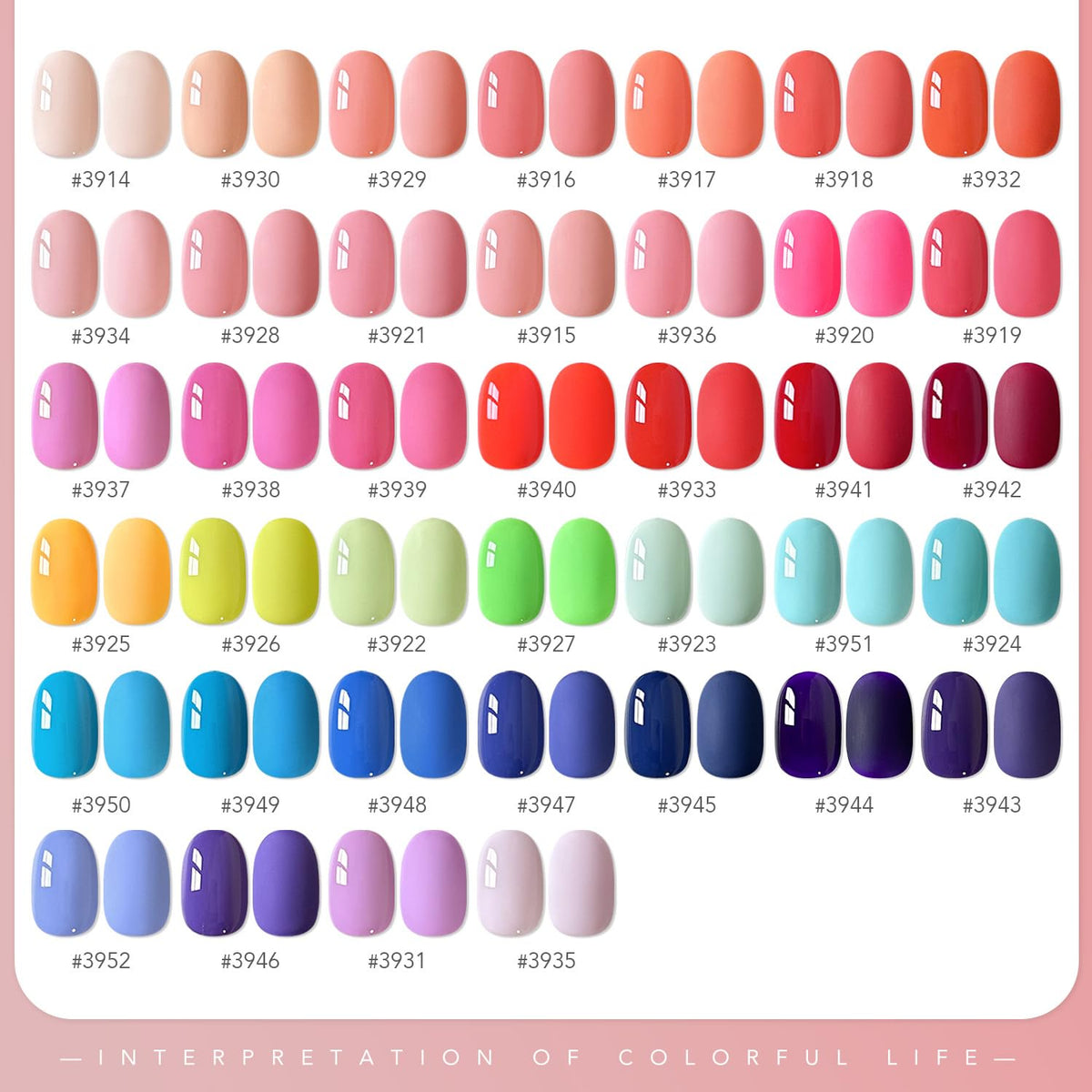 GAOY glossy vs matte sample nails showing finish contrast and styling versatility benefit