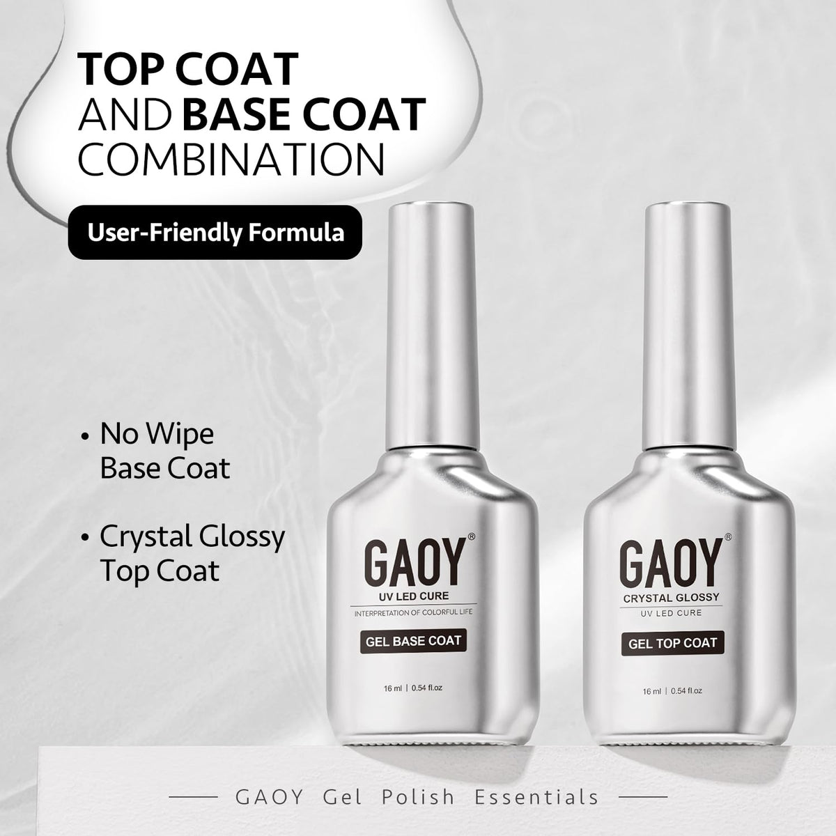 GAOY technician applying product under lamp illustrating ease of professional use