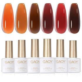 GAOY bottle front view showing label and warm jelly tones for easy identification