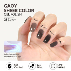 GAOY label close-up showing ingredients and volume for informed purchases