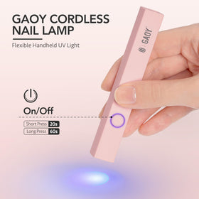 GAOY lamp close-up of LED array for even, fast gel curing benefit