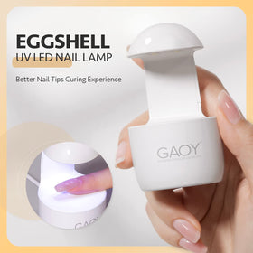 GAOY close-up of four LED lights showing even intensity for consistent curing