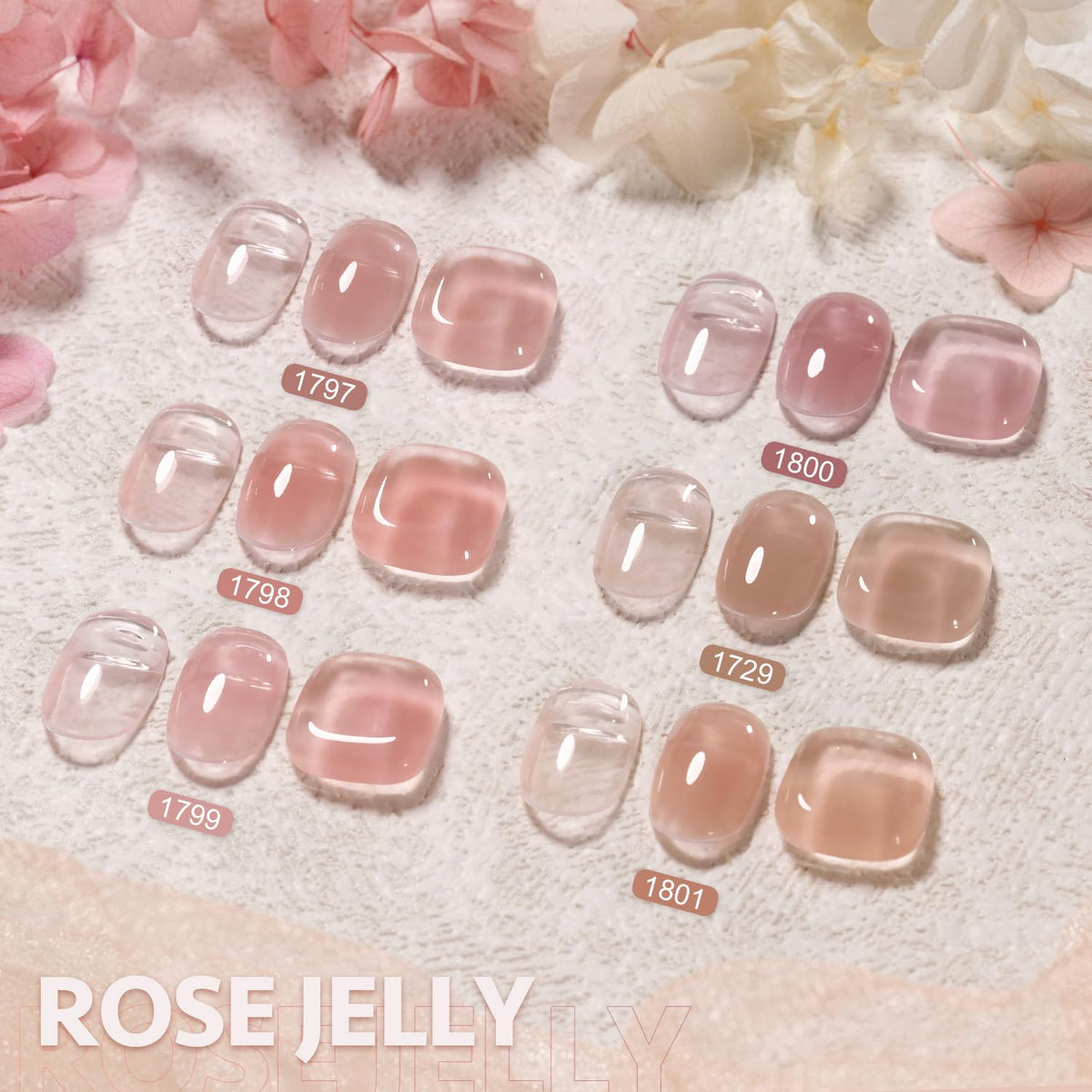 GAOY bridal manicure lifestyle image showing soft rose jelly nails suited for weddings and events